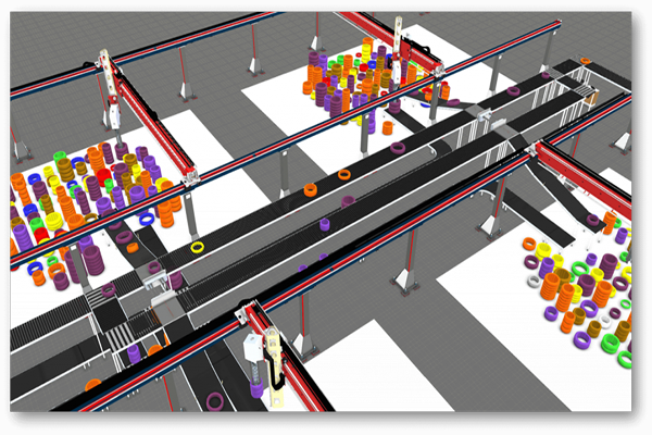 數字化工廠產線仿真代理商