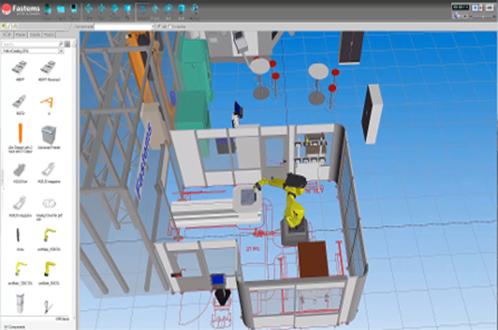 Visual Components 4.0數字化工廠仿真平臺
